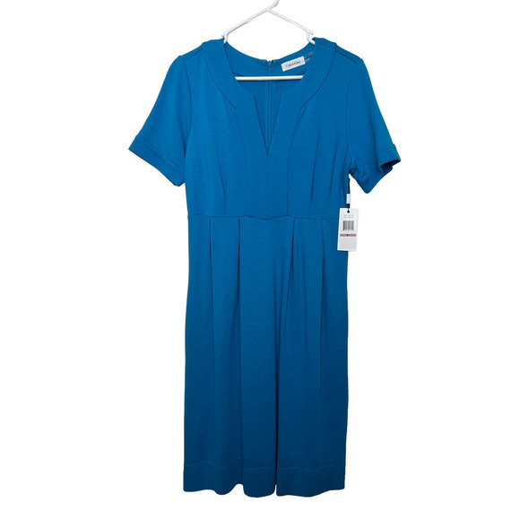 Calvin Klein Dresses & Skirts - Calvin Klein Blue Dress Size 6